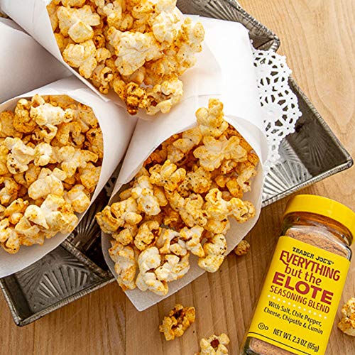 Trader Joe's Everything But The Elote Seasoning Blend With Chile Pepper, Parmesan Cheese, Chipotle Powder, Cumin, Cilantro and Sea Salt Simply Delicious
