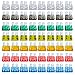 7 Kinds of ATM Standard Blade Fuses Assortment Car Fuse Set Automotive Car Trucks Boats SUV Auto Accessories 5A, 7.5A, 10A, 15A, 20A, 25A, 30A (Total 70pcs)