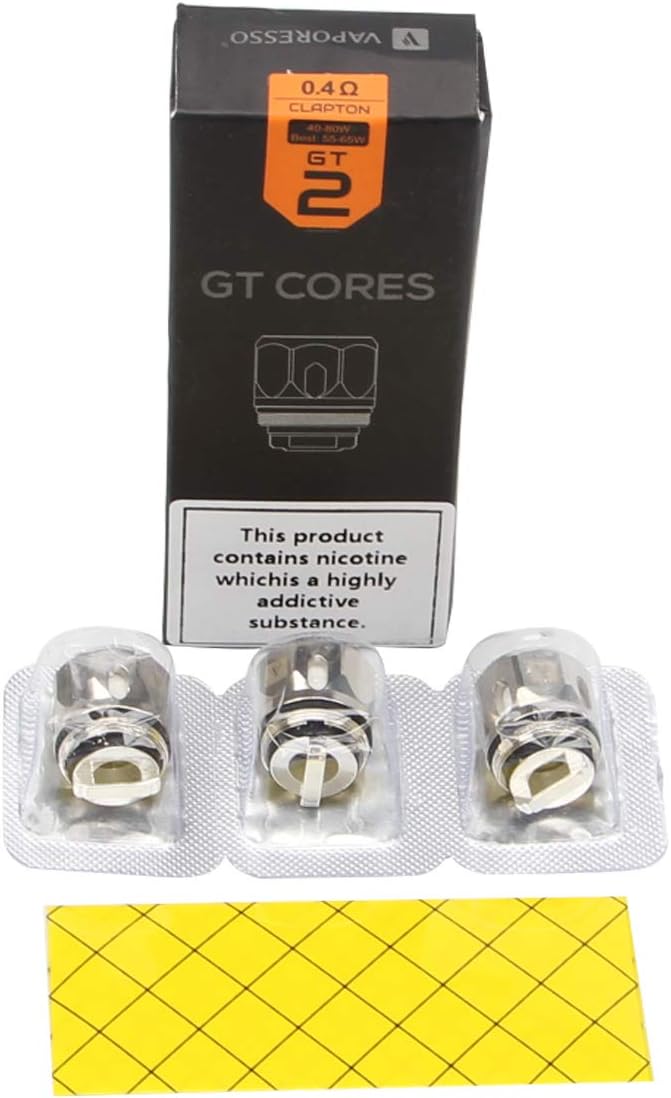 Vaporesso NRG Atomizer 0.4ohm GT2 Core Coil Head 3pcs