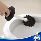 MR.SIGA Toilet Bowl Brush and Holder Black 1 Pack view 5