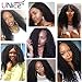 UNICE Human Hair Bundles Curly 18 20 22 inch 100% Unprocessed Malaysian Virgin Weave 3 Bundle Real Natural Black Human Hair Extensions 1B Natural Black Color for Women