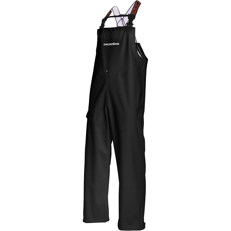 Pantalon Bavoir De Pêche Imperméable Grundéns Herkules 16 Taille L Orange - Neuf