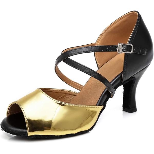 SWDZM Women's Latin Dance Shoes Ballroom Salsa Tango Performance Dance