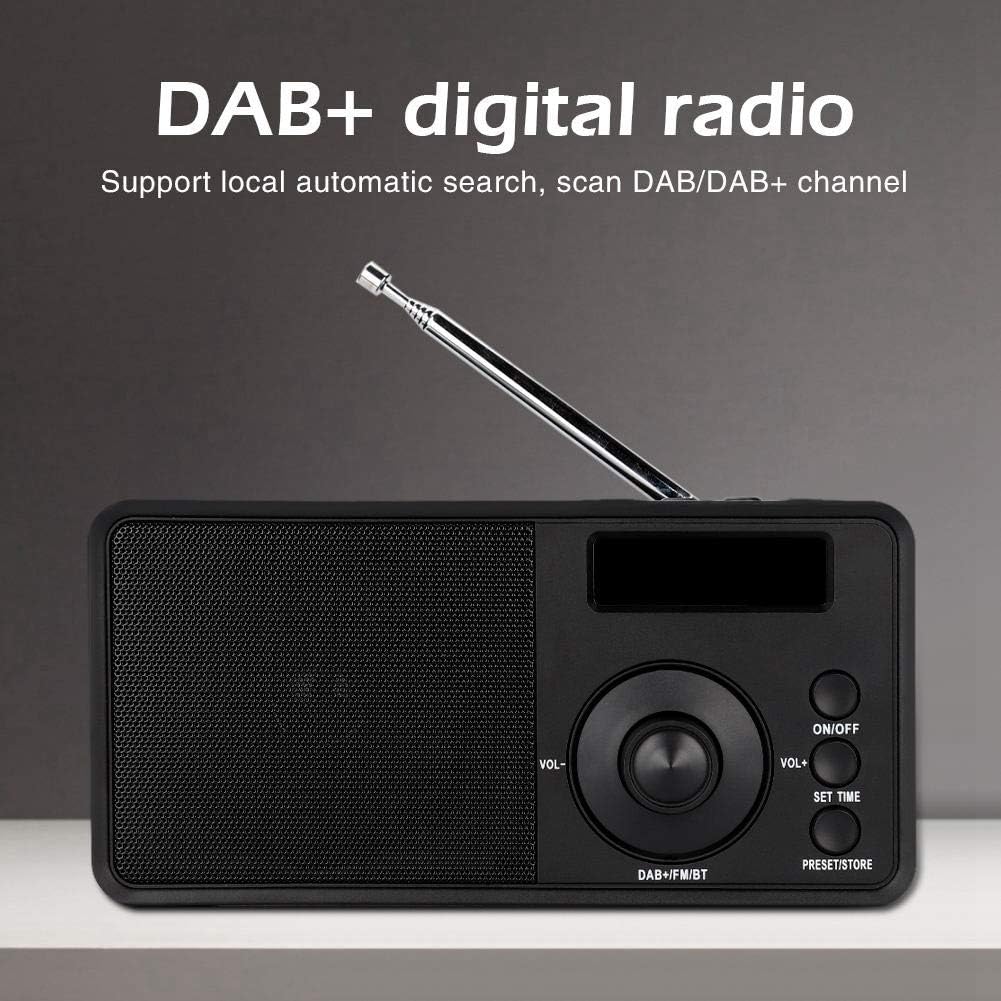 digital radio with bluetooth speaker