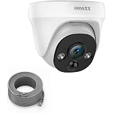 (2026 New) 4K/8MP Add-on PoE Security Camera for NVR System | Outdoor Video Surveillance Home Security, 130&deg; Wide Angle, 2-Way Audio, AI Human/PIR Detection, 60FT Ethernet Cable