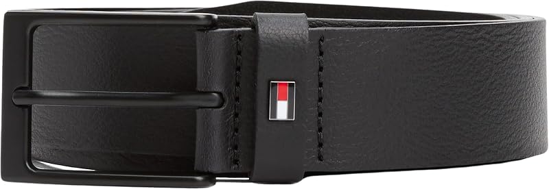 Herren Gürtel Layton 3,5 cm Ledergürtel, Schwarz (Black), 90 cm — Foto 4 von 4
