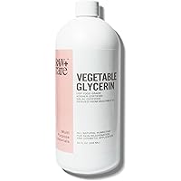 Vegetable Glycerin/Glycerine Quart, Natural Pure USP Food Grade/Cosmetic Grade, For Skin, Hair, Crafts, Soap Base Oil - Koshe