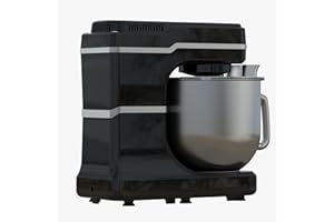 IDEALHOUSE Powerful 660W Tilt-Head Stand Mixer – Large Capacity Electric Food Mixer with 10 Speeds, Includes Dough Hook, Flat