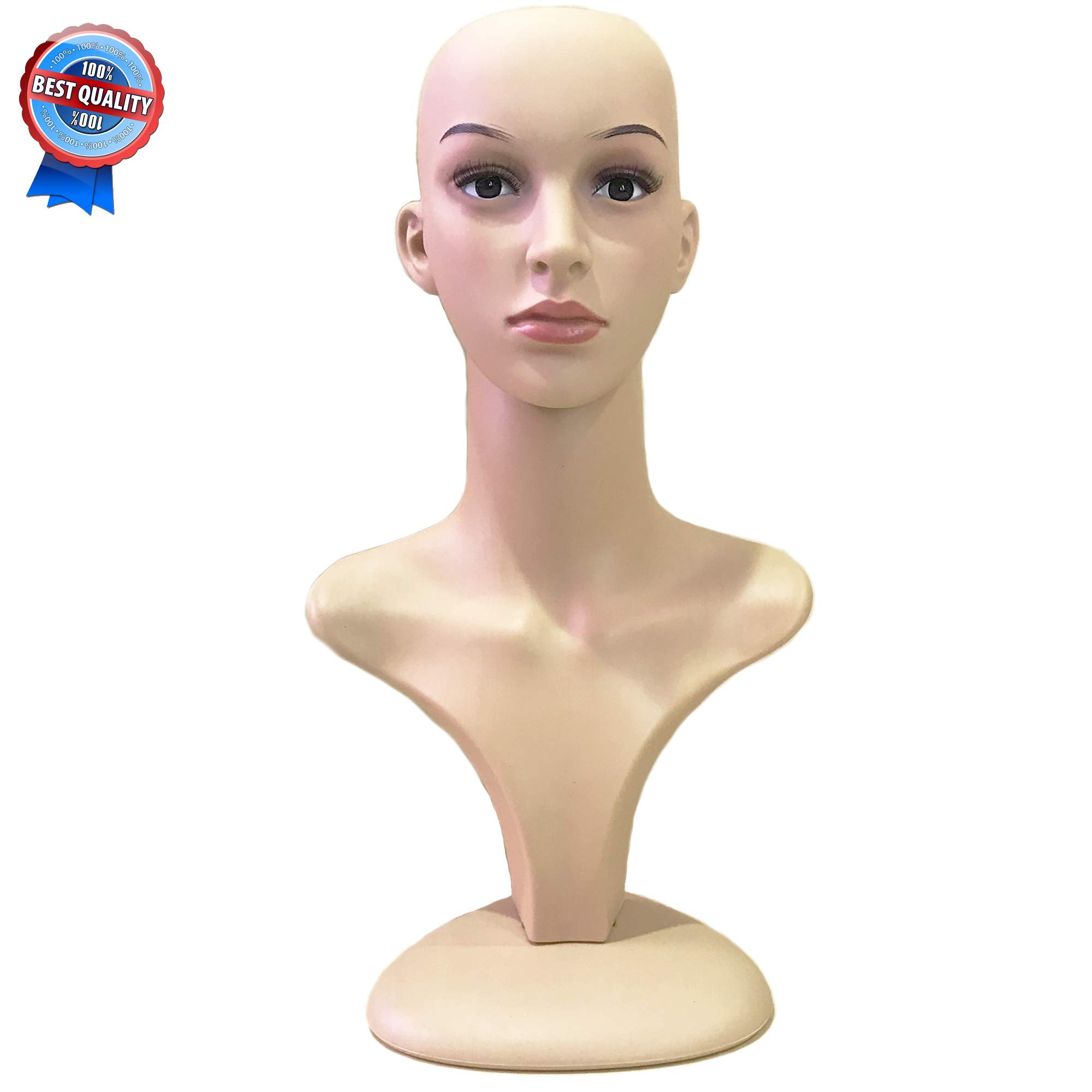 Buy Brand New TOP Quality Tall Female Mannequin/Dummy Head for Hats