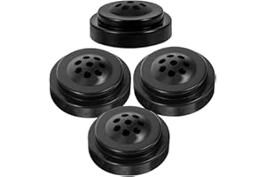 Crovakeu 4-Pack 8-Hole Flag Stand Base, Multi-Flag Holder for Indoor Office Desk, Stable & Elegant Display Base for Multiple 