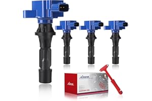 AISHAN Set of 4 Ignition Coil Pack Compatible with 2006-2013 Mazda 3, Mazda 6, 2007-2012 Mazda CX-7, 2006-2015 Mazda MX-5 Miata | Replace# UF540 L3G218100A C1683