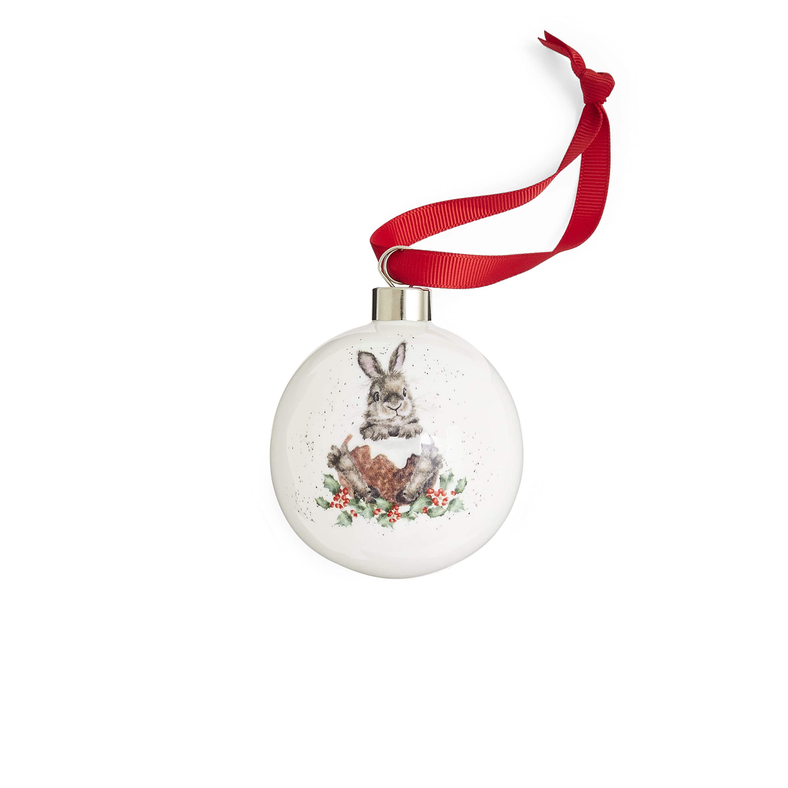 Wrendale Designs - 'Merry Little Christmas' Christmas Bauble