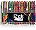 Boomer & Cole Gel Pens | Fck Stress Color! | 60-Piece Set With Case | Assorted Colors Include Metallic, Glitter, Pastel, & Neon