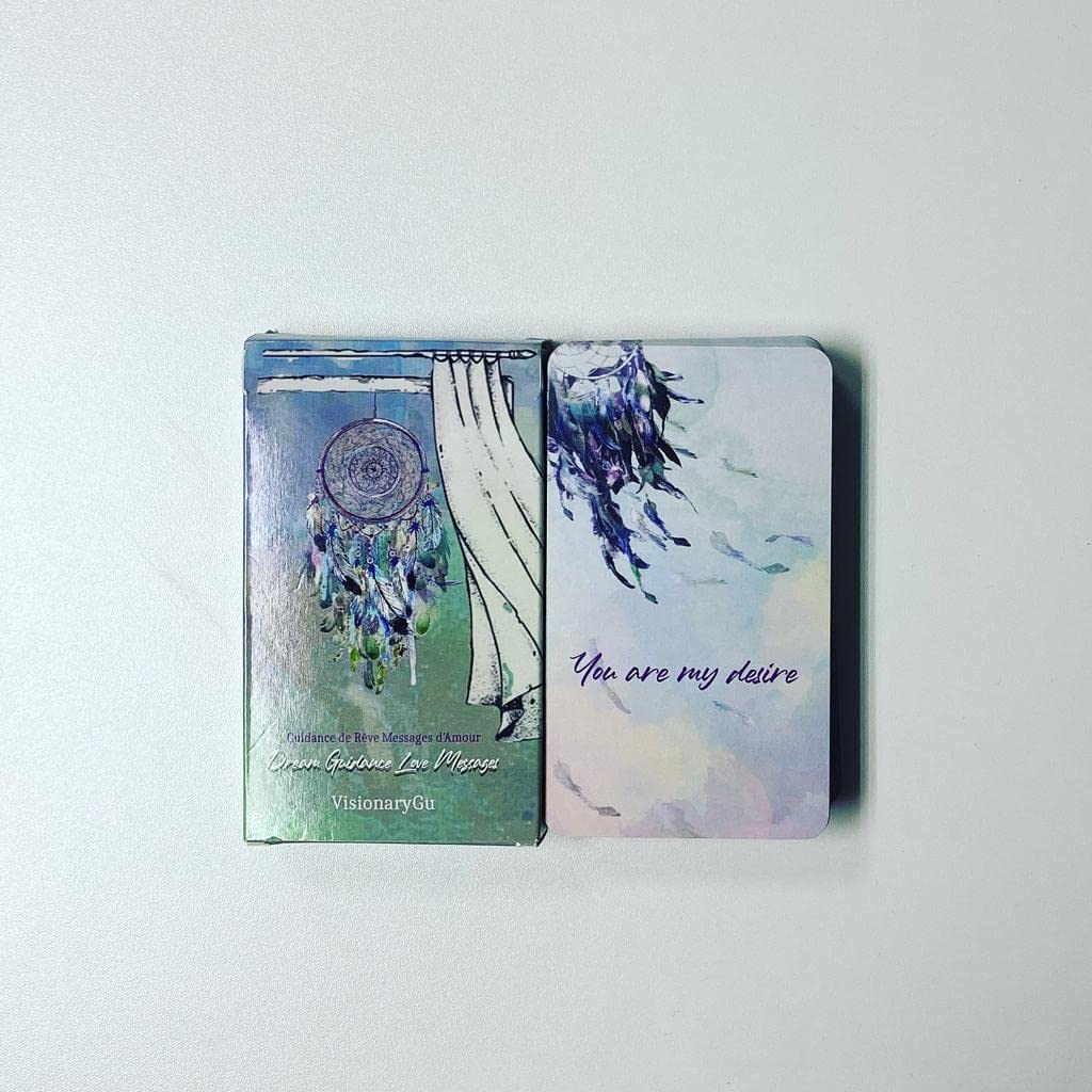 Dream Guidance Love Messages Oracle Deck, Love, Romance and Twin Flame Oracle Cards, – 54 Love Oracle Cards