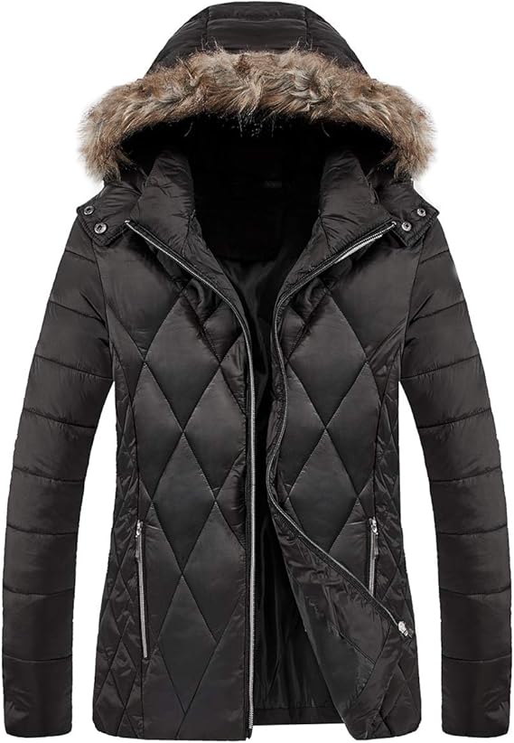 ladies packable down jacket with hood