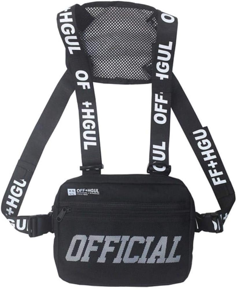 1pcs Men Tactical Vest Bag Male Tactical chest Bag Canvas Waistcoat