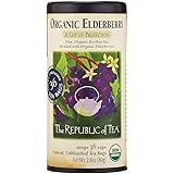 The Republic of Tea Organic Elderberry Herbal Tea, 36 Tea Bag Tin