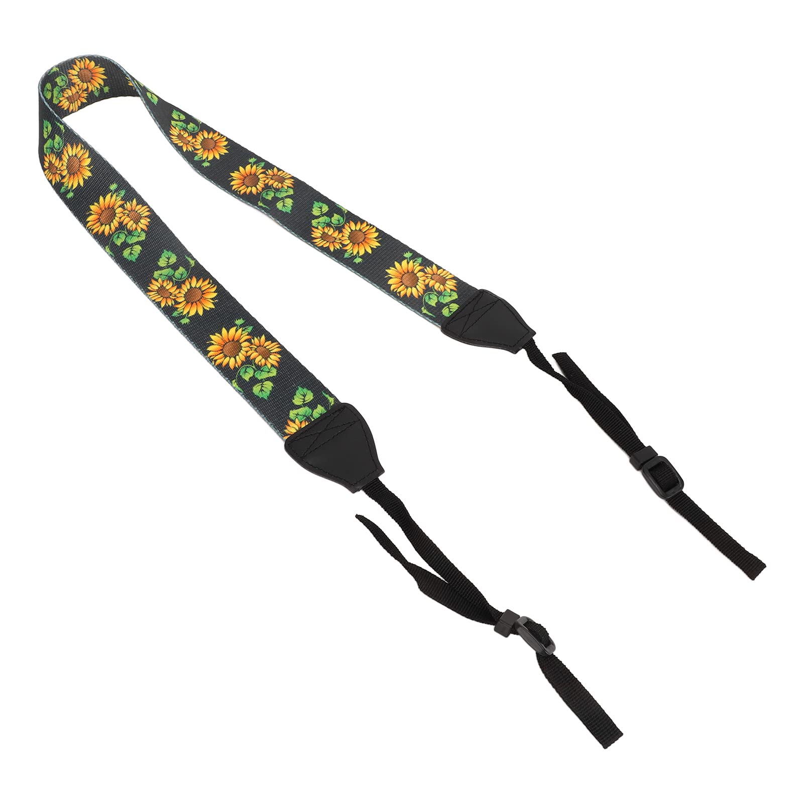 Camera Strap,Woven Vintage Camera Strap,Woven Vintage Camera Strap, Adjustable Camera Shoulder Neck Strap Fashionable Vintage Ethnic Style Sunflower Camera Strap for Men & Women Photographers