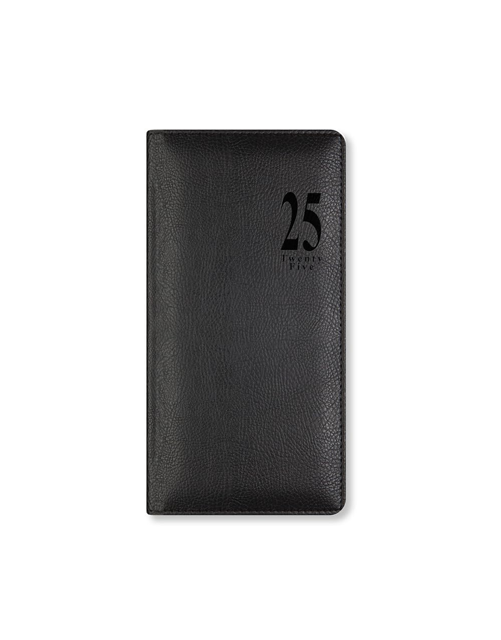 Letts of London Milano Slim week to view 2025 diary - black