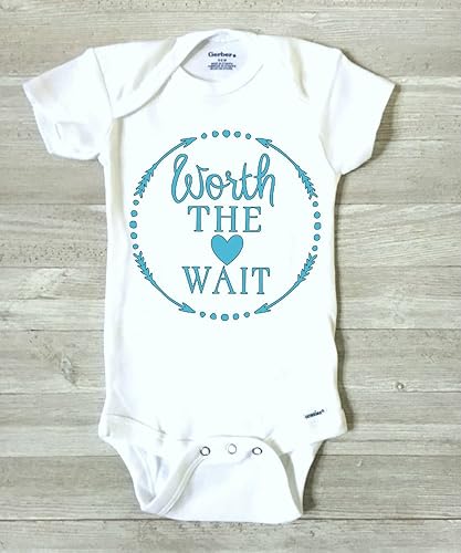 Amazon Com Worth The Wait Baby Bodysuit Baby Shower Gift Unisex Amazon Com Worth The Wait Baby Bodysuit Baby Shower Gift Unisex