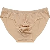 YATEEN Mens Traceless Underwear Ice Silk Briefs