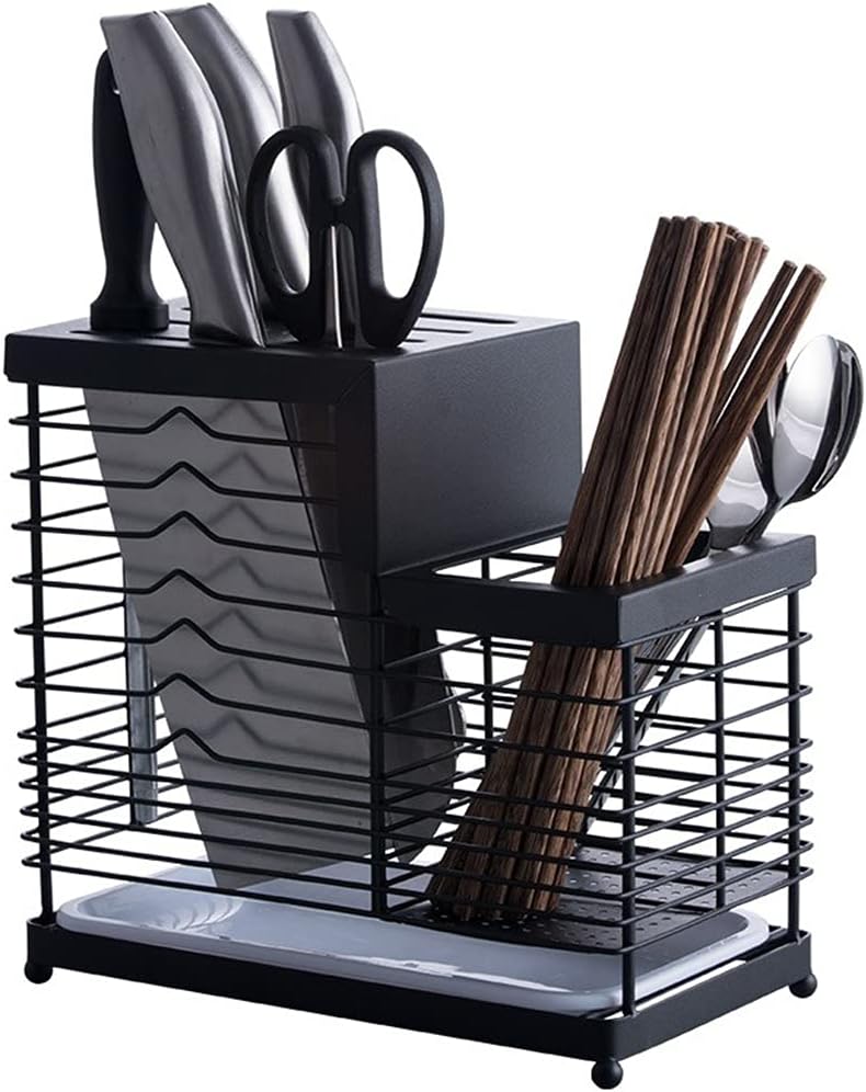 Knife racks without knives Stainless Steel Knife Blocks Kitchen Storage