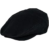 Men's Premium Wool Blend Classic Flat Ivy Newsboy Collection Hat
