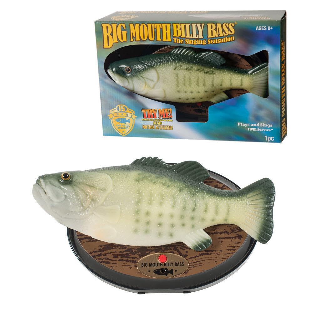 Generic 'Billy Bass Singing Fish Wall Mount Plaque', SS5600