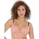 Freya Womens Offbeat Underwire Demi Plunge Molded T-Shirt Bra