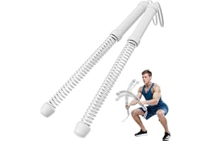 UIFGVJH 2PCS Weighted Ropeless Battle Ropes for Home Gym, Heavy Duty Arm Exerciser for Strength Training, Portable Battle Rope for Advanced Workouts and Core Muscle Building