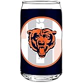Rico Industries NFL Football Standard 16-oz Can Shaped Glass