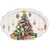 Mud Pie Christmas Christmas Tree Ornament Platter