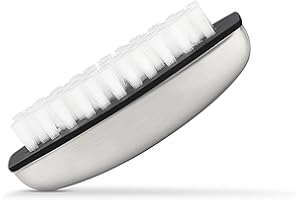 HONOMA Hand and Nail Brush cleaner,Stainless Steel Soap, fingernail toe Cleaning Scrubbing Brushes & Help Eliminating Smells Absorb Odor (1 PCS)