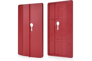 BAYTORY Drywall Fitting Tool, Supports The Board in Place While Installing with Plate Panel Lifter, Simple Operation, Labor-Saving and Easy (2, Red)