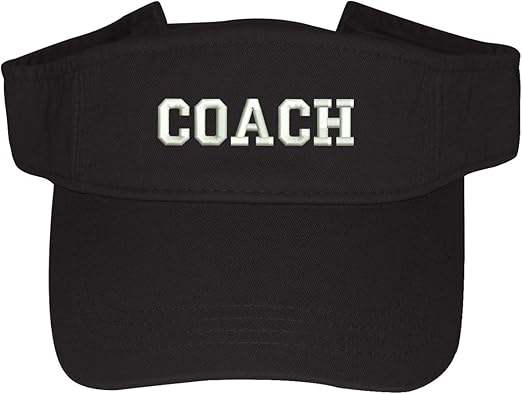 coach visor hat