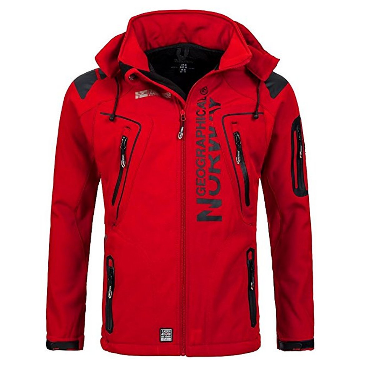 Geographical Norway Jackets For Men Techno_man Black 