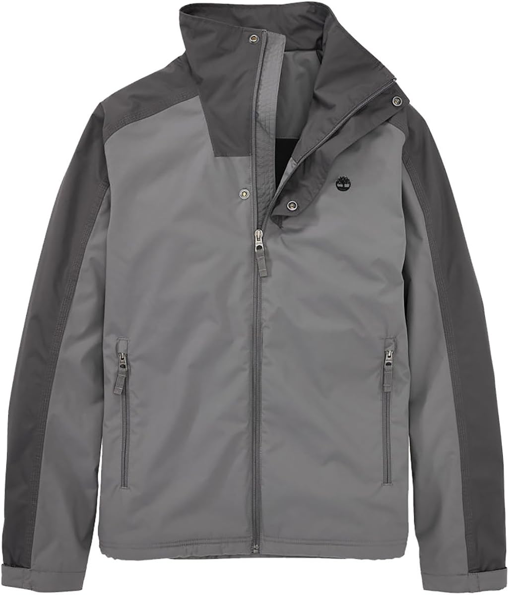 Timberland Men's MT. Crescent Fleece Lined Waterproof Jacket (Grey