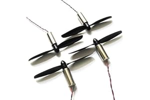 Hobbypower 8520 Coreless Brushed Motor Set 53000rpm 8.5x20mm + 75mm CW CCW Propeller