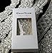 Wedding Accessories Bridal Rhinestone Belt Beaded, Silver-Ivory, Size 5.0