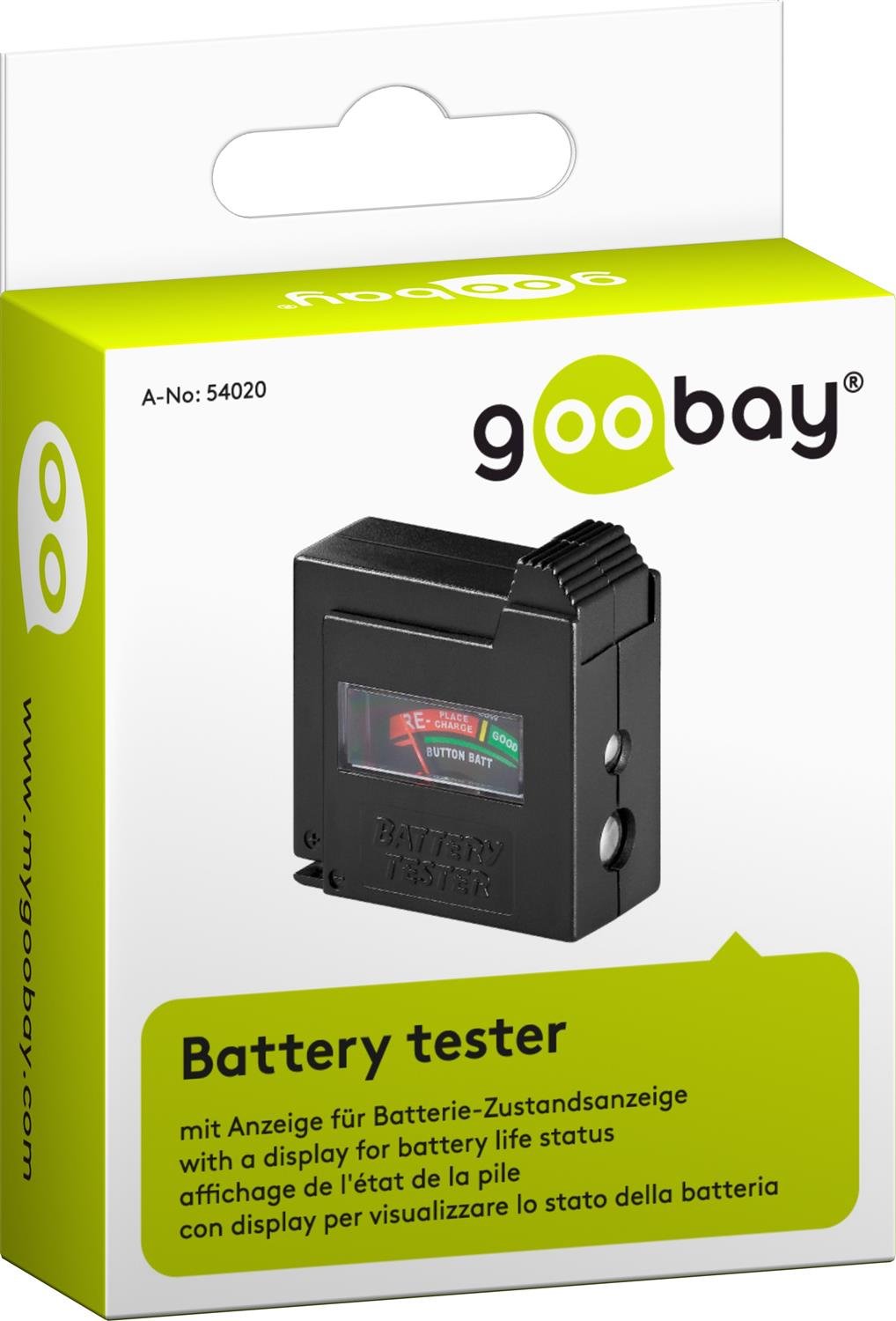 Battery Tester 1 Black