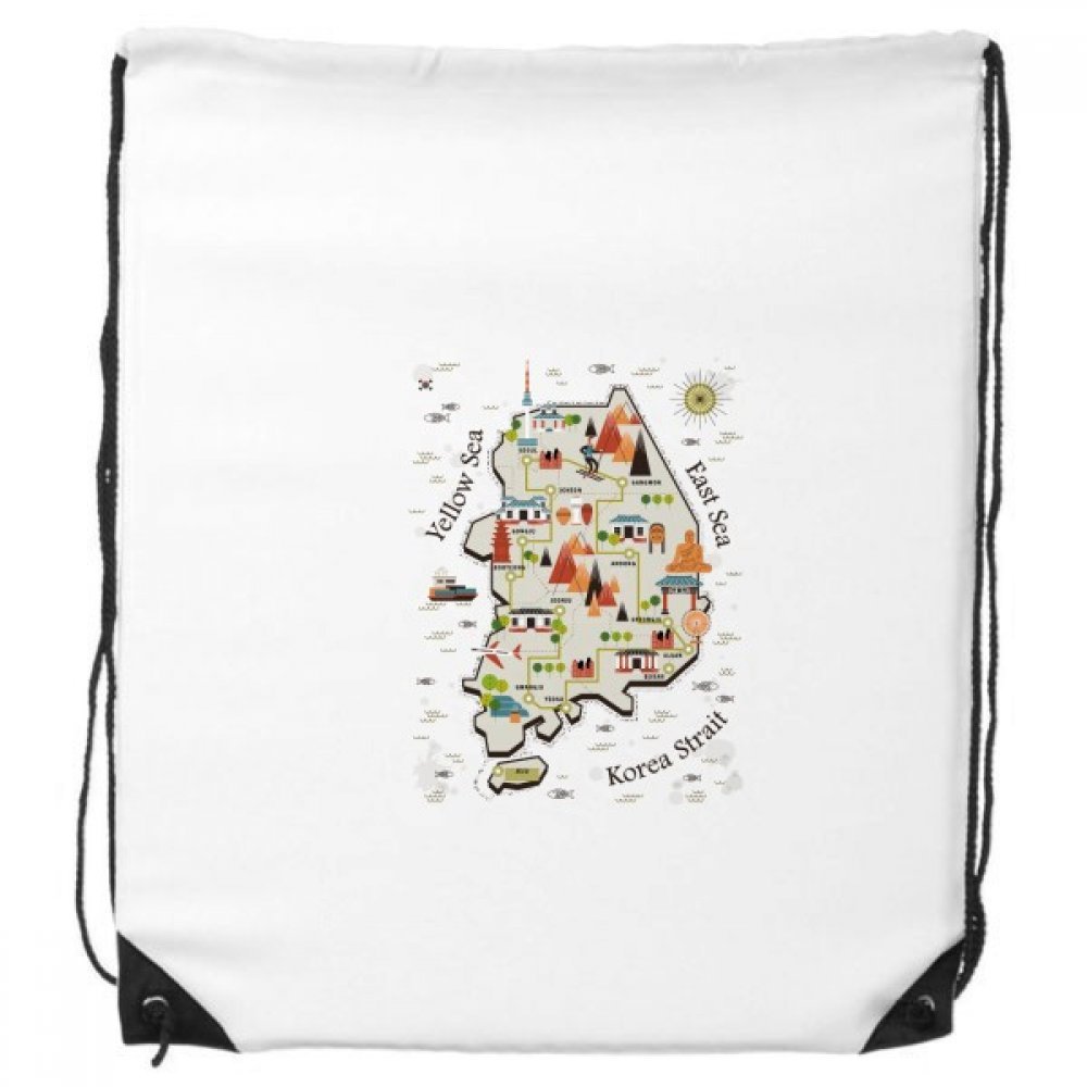 韓国ランドマーク旅行マップdrawstringバックパックショッピングハンドバッグギフトスポーツバッグ B0746k5292 Negrilja Com 韓国ランドマーク旅行マップdrawstringバックパックショッピングハンドバッグギフトスポーツバッグ B0746k5292 Negrilja Com