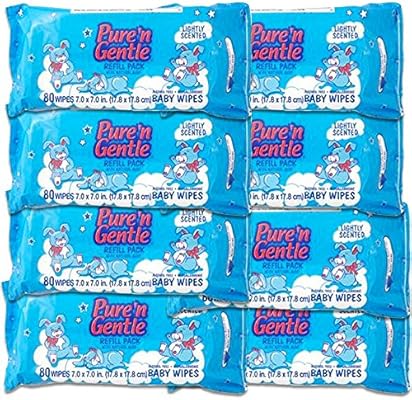 pure and gentle baby wipes
