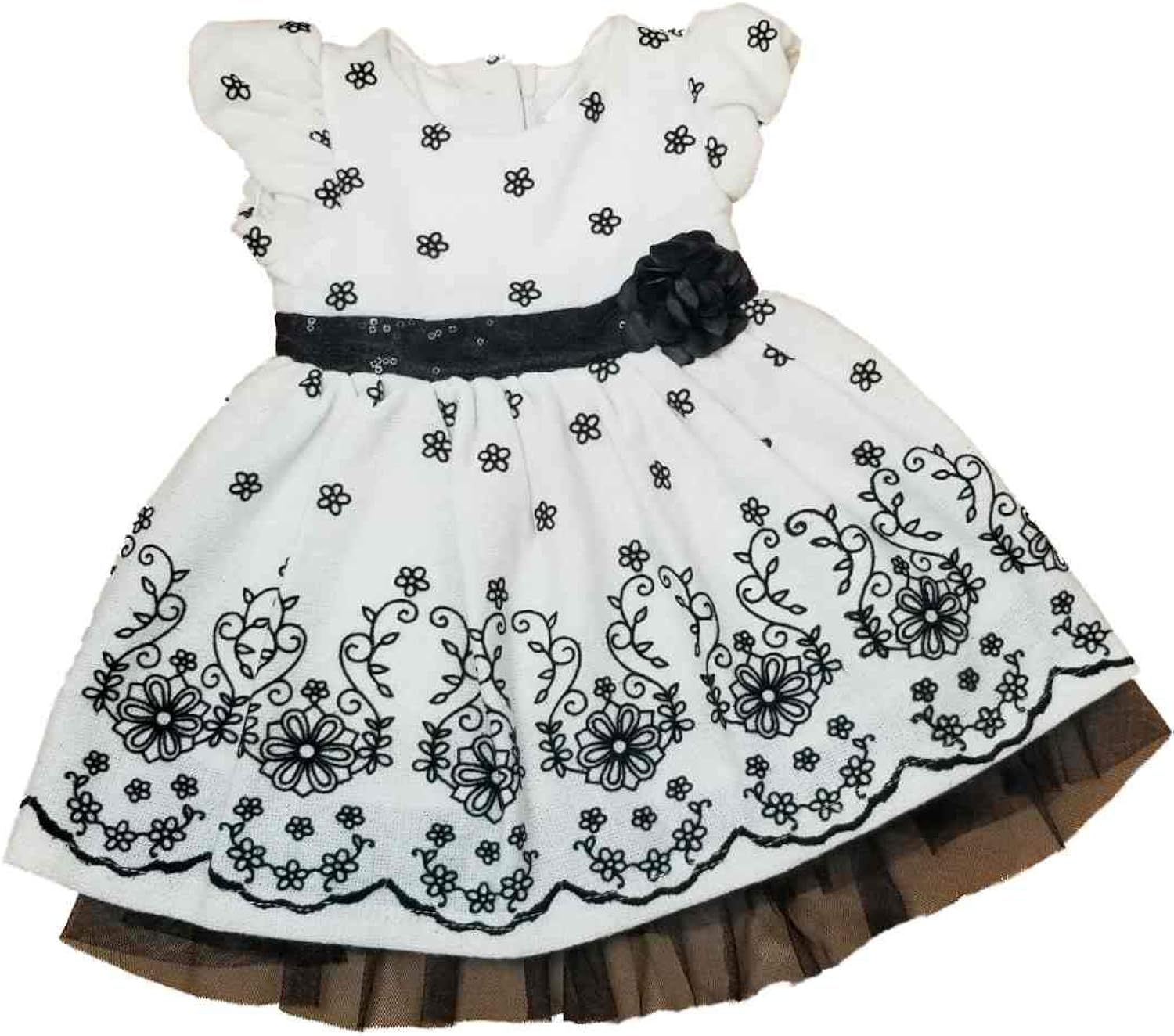 girls white holiday dress