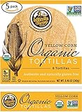 Yellow Corn Organic Tortillas 5 Pack (40 Tortillas)