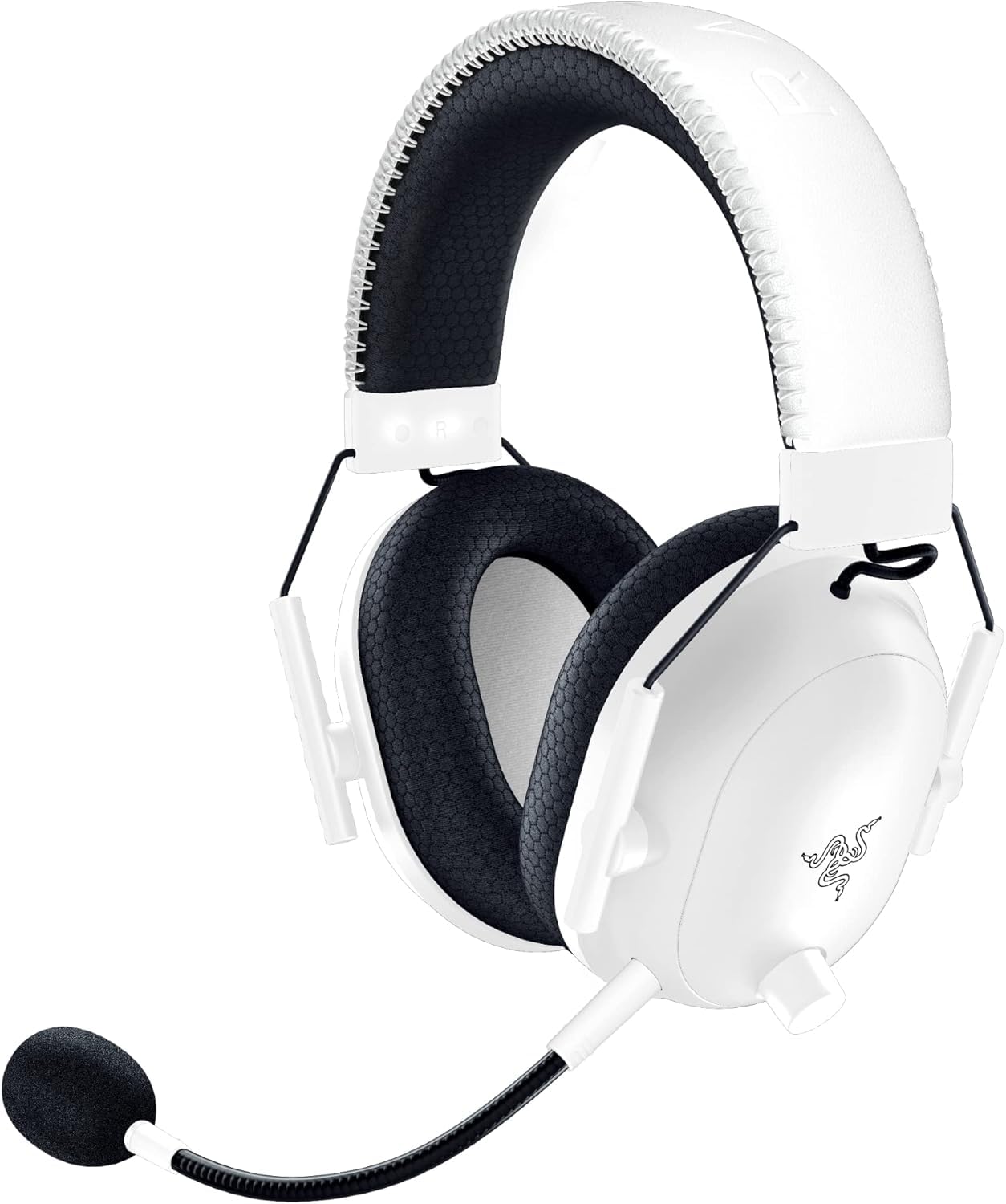 Razer(レイザー) BlackShark V2 Pro White Edition アップグレードモデル ワイヤレスゲーミングヘッドセット HyperSpeed Wireless 2.4GHz Bluetooth HyperClearスーパーワイドバンドマイク ブラックシャーク ブイツー プロ ホワイト 【日本正規代理店保証品】商品画像
