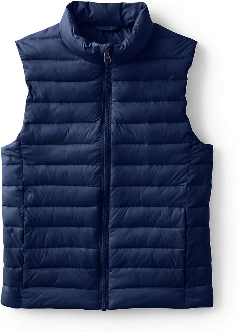 Lands' End Kids Insulated Down Alternative ThermoPlume Vest