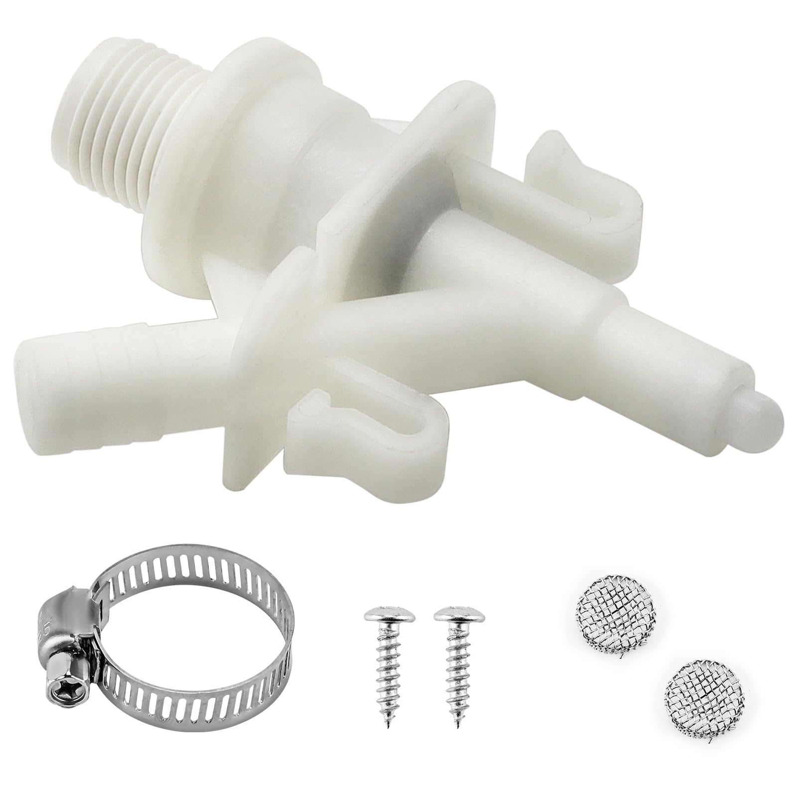 2pc RV Toilet Valve, Water Valve Replacement Kit Replace