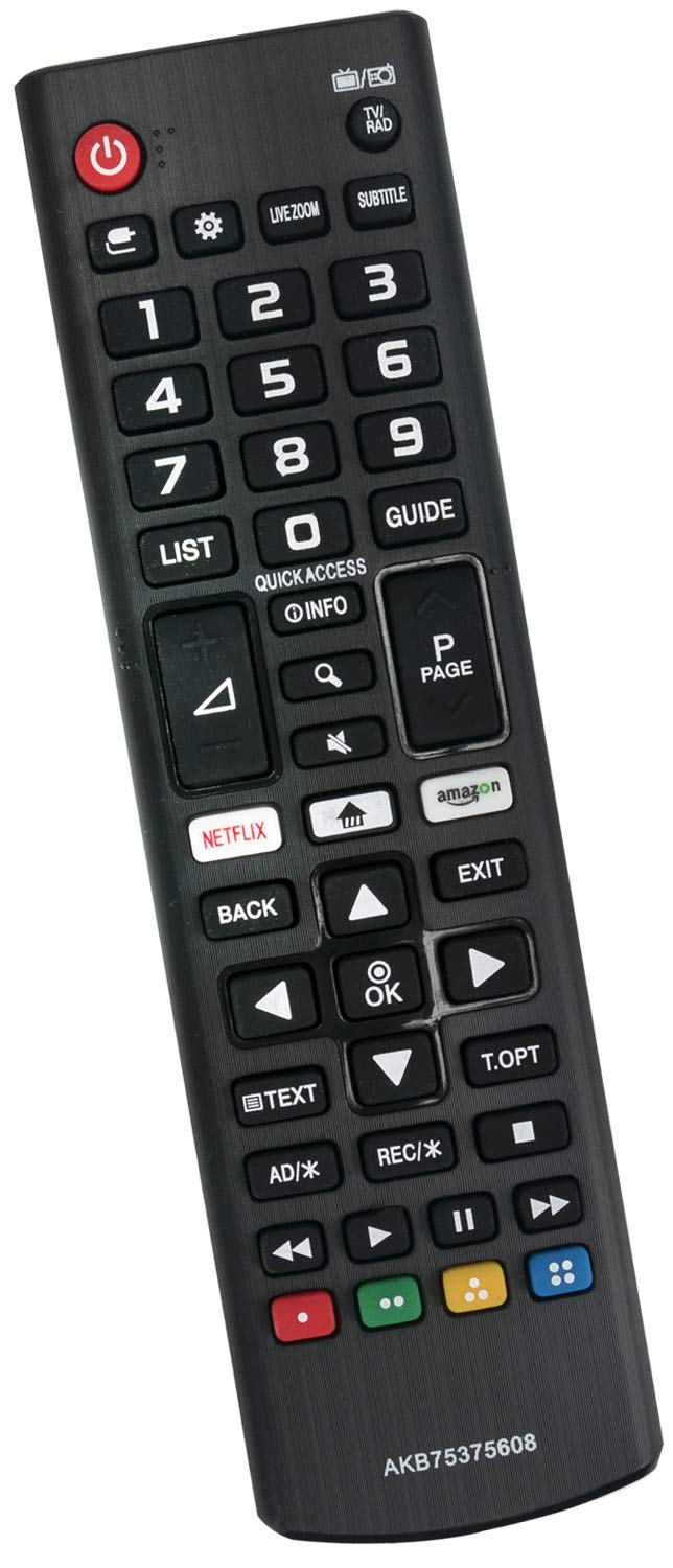 ALLIMITY AKB75375608 Remote Control Replace for LG Smart HDR LED TV 32LK6100 43LK6100 43UK6300LLB 43UK6400 43UK6500 49LK6100 49UK6200PLA 49UK6300MLB 49UK6470 50UK6300MLB 50UK6500