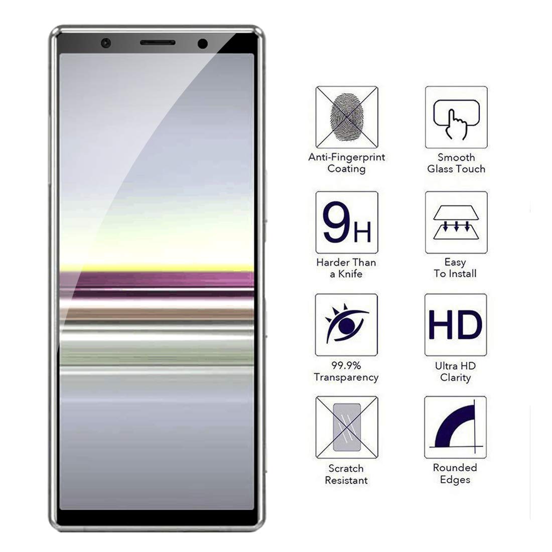 Newzerol Packs Replacement For Sony Xperia Screen Protector