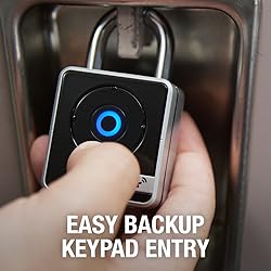 Master Lock Padlock, Indoor Personal Use Bluetooth